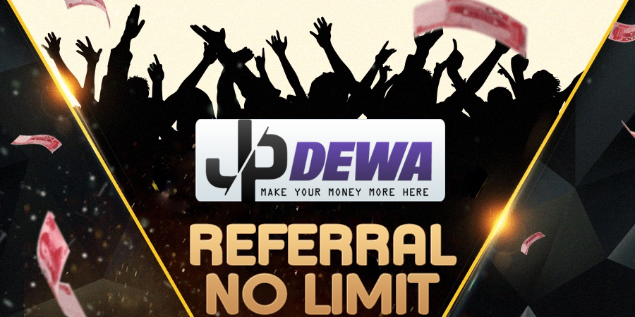 Bonus Referral JPDEWA seumur hidup dengan bonus terus menerus