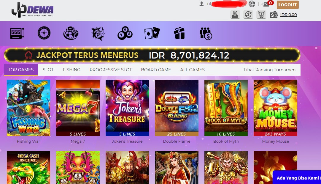 Jenis jenis slot spadegaming