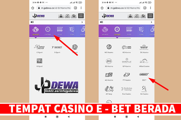 infojpdewa - tempat casino e bet berada