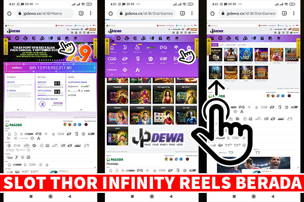 INFOJPDEWA - Tempat Slot Thor Infinity Reels Berada